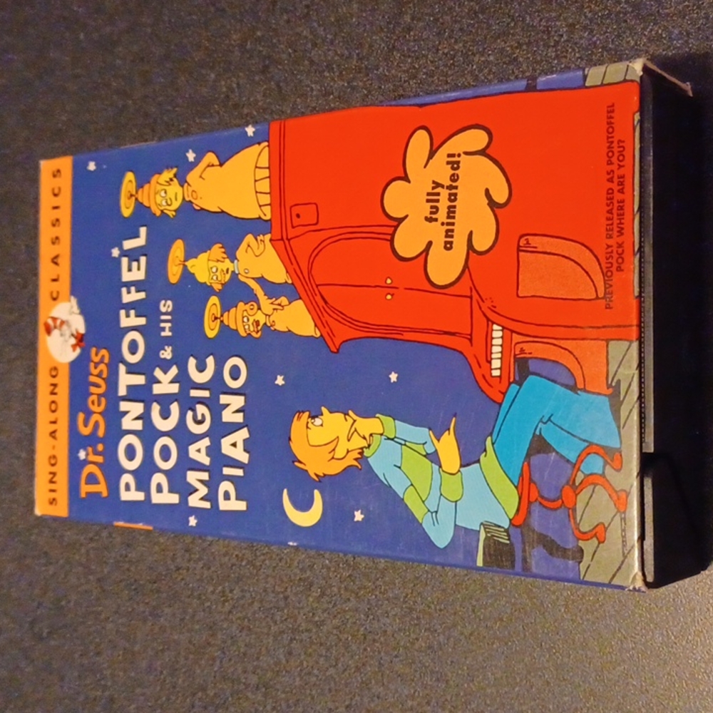 4/$18- Dr. Seuss Pontoffel Pock and His Magic Piano